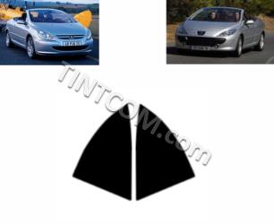                                 Tintado de lunas - Peugeot 307 (2 Puertas, Descapotable, 2003 - 2009) Solar Gard - seria NR Smoke Plus
                            